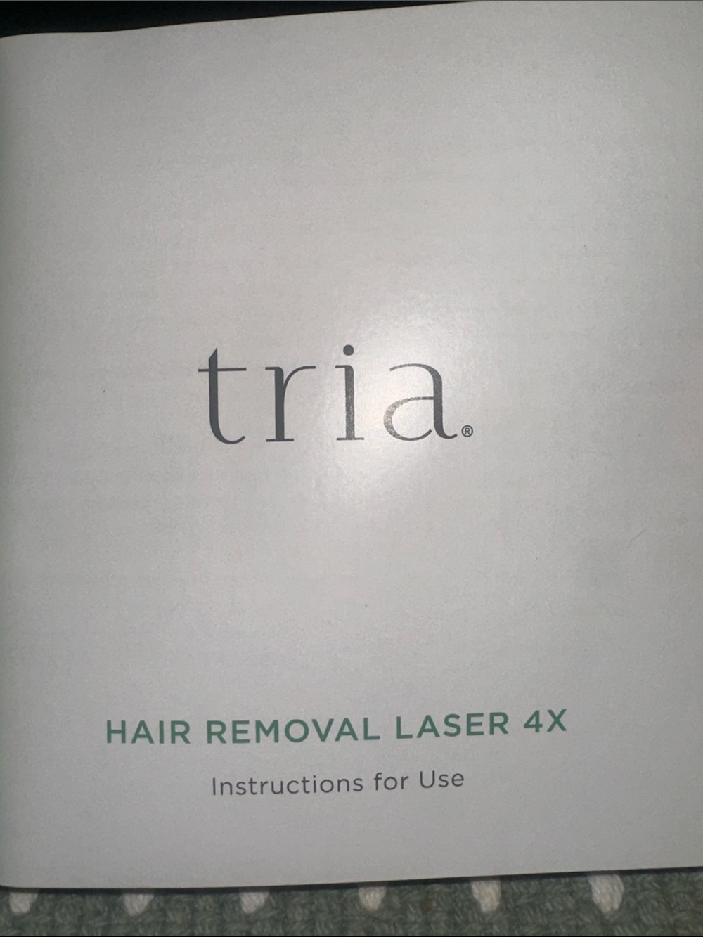 Tria Hair Removal Laser 4X - White with Pink Accents - Picture 10 of 11